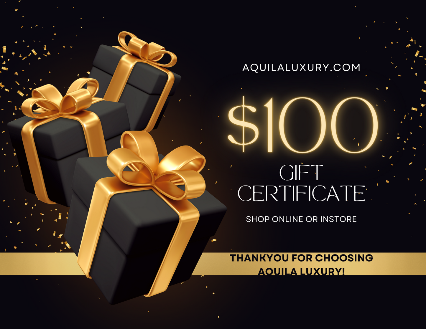 Aquila Luxury gift card
