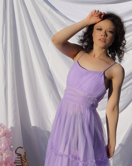 Brittany Purple fairy dress