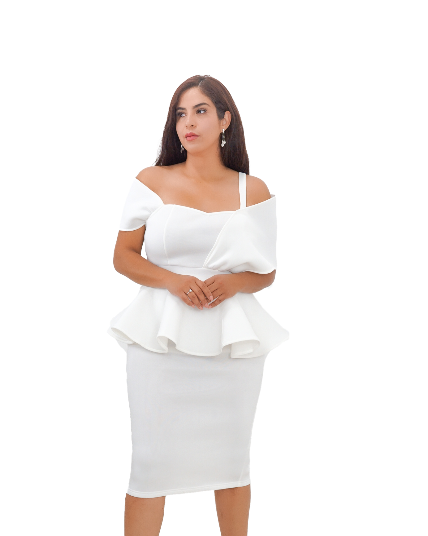 Leah  white dress
