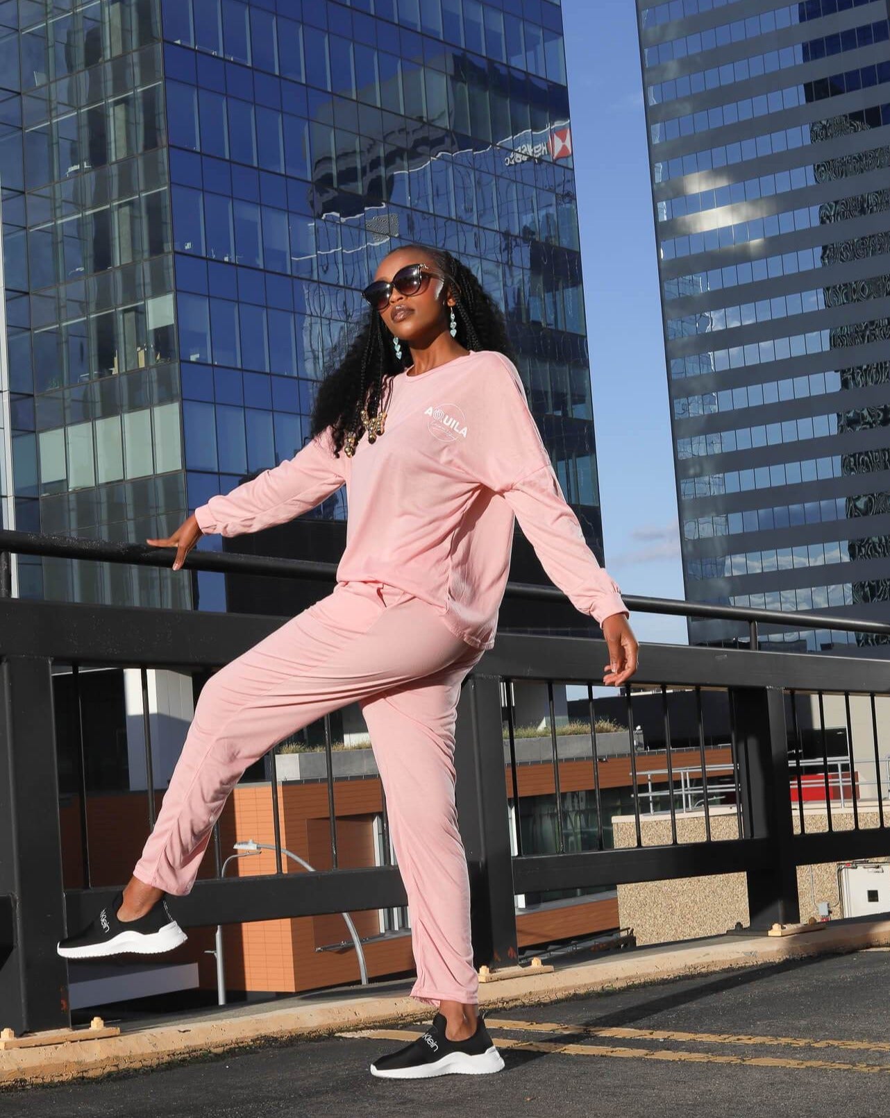 Pink active Tracksuit