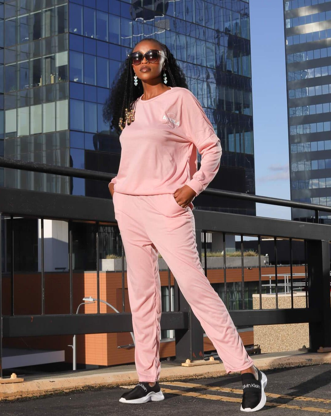 Pink active Tracksuit
